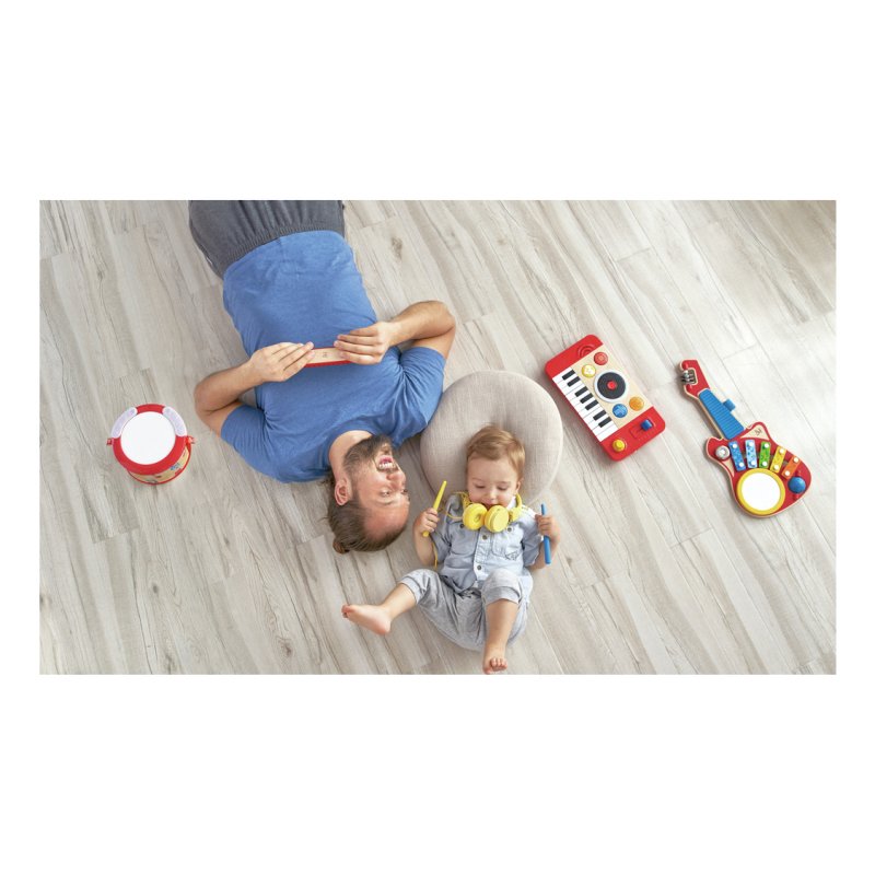 Tambour lumineux avec apprentissage interactif