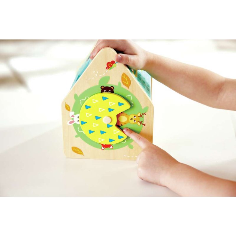 Hape Critter House Shape Sorter motor skills toy