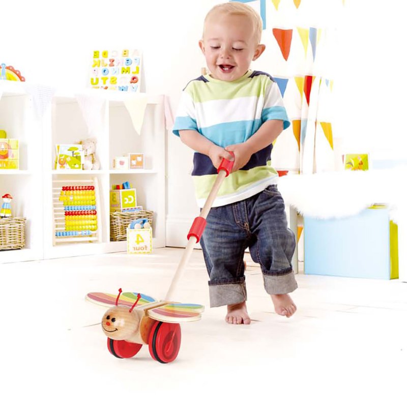 Hape E0340 jouet à tirer et à pousser