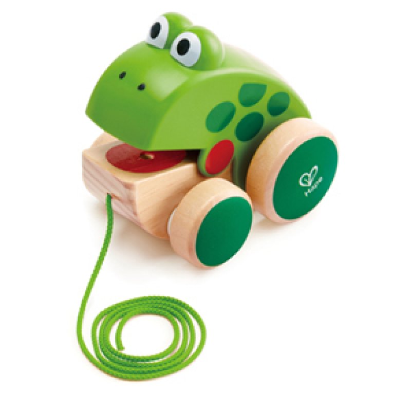 Petite grenouille à promener