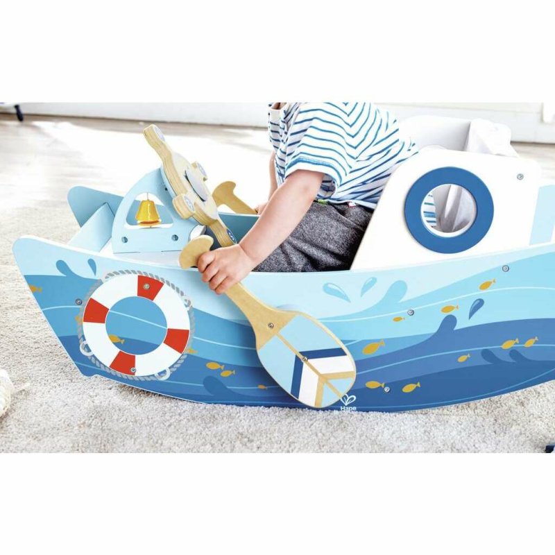 Hape Captain''s Rocking Boat