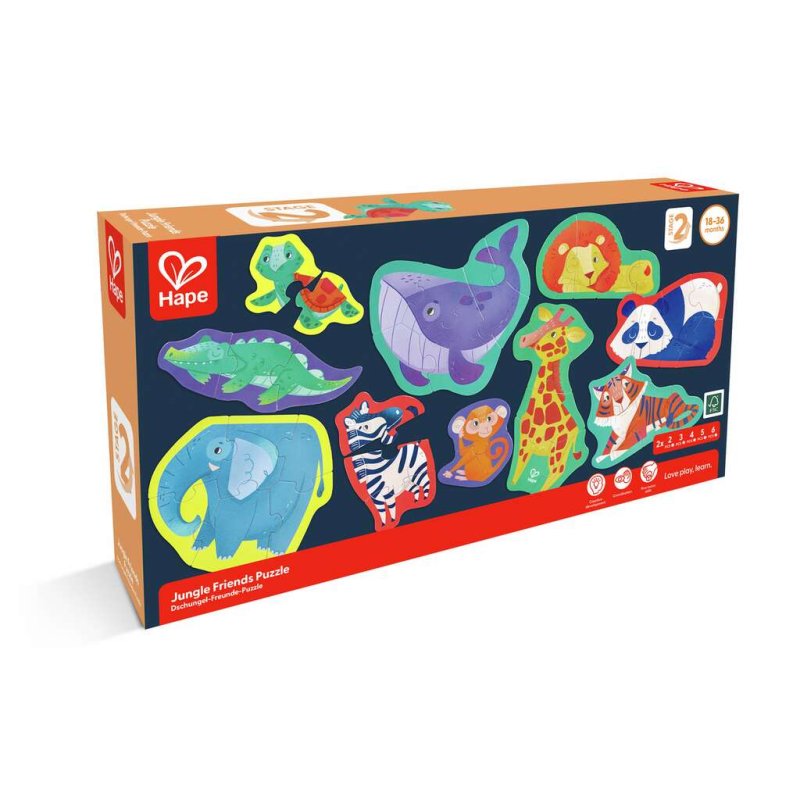 Puzzle - les animaux sauvages