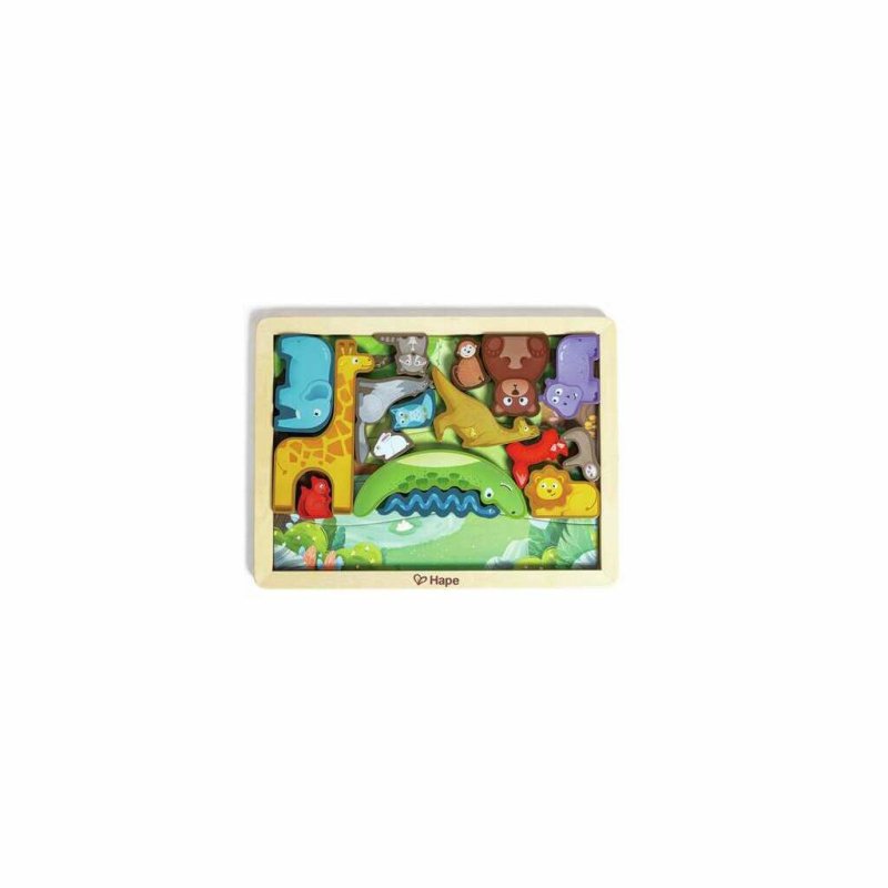 Puzzle animaux du monde en 3D