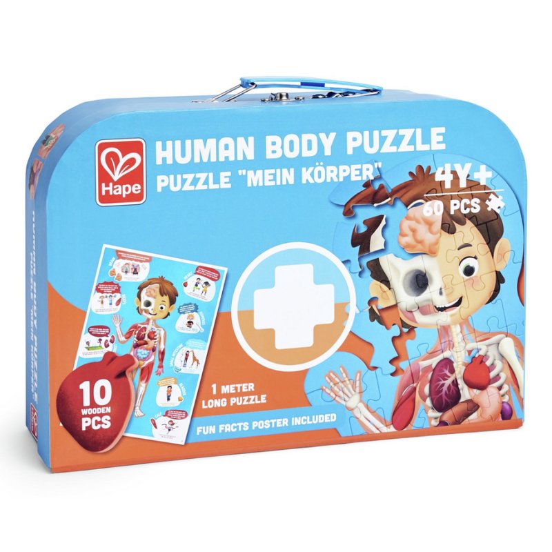 Hape Human Body Jigsaw puzzle 60 pc(s) Science