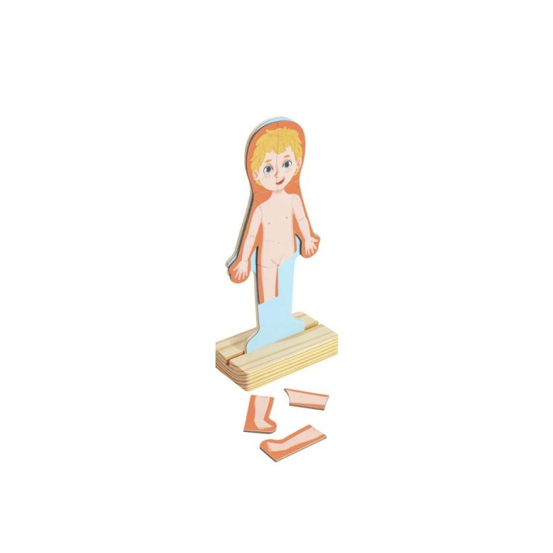 Hape Human Body Magnetic Puzzle Puzzle à formes Peuple