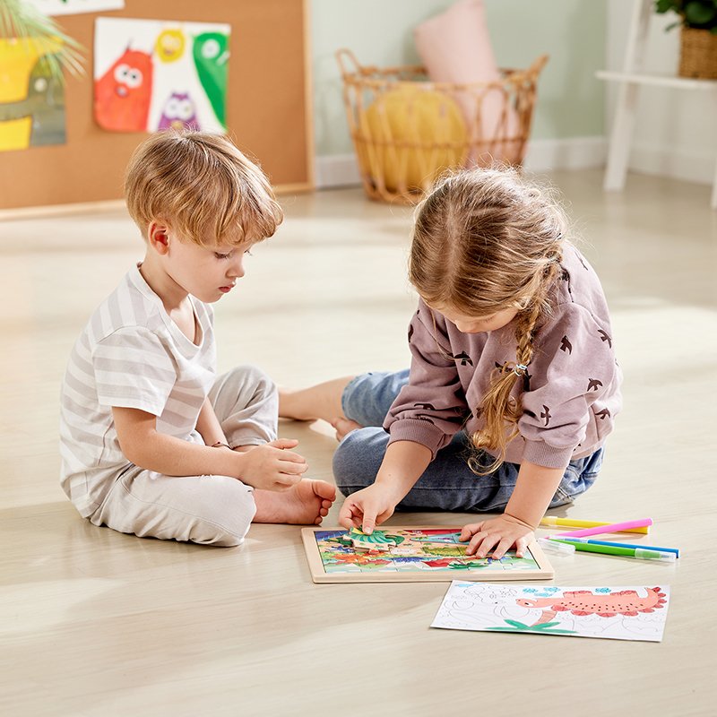 Hape E1641 puzzle Block puzzle 26 pc(s) Children