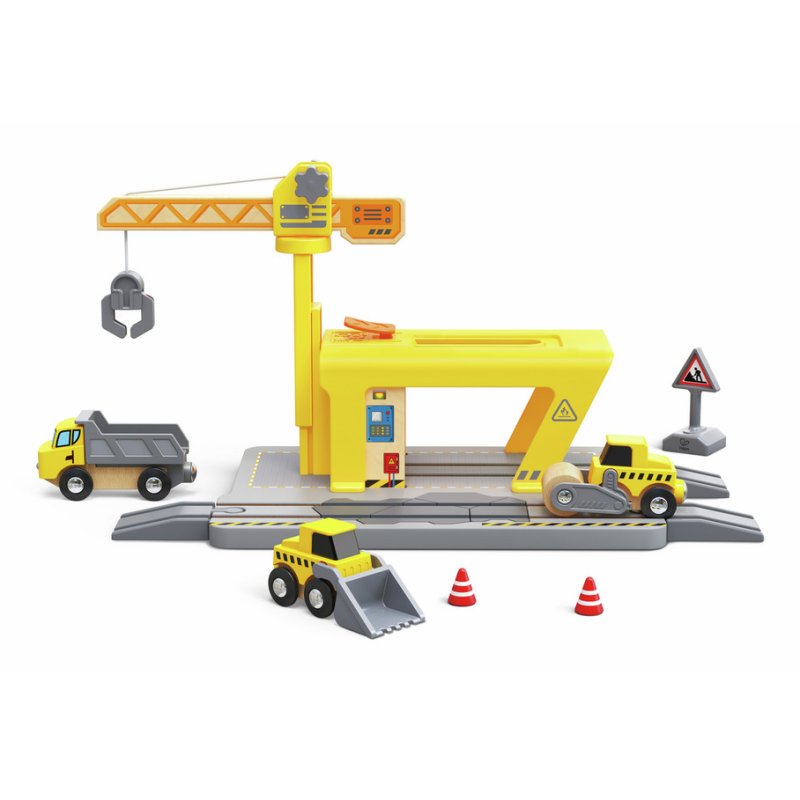 Grue pour circuit de train
