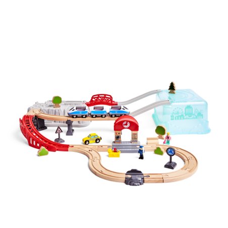 Coffret train de la ville 2 en 1