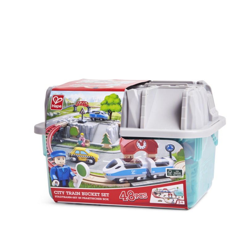 Coffret train de la ville 2 en 1