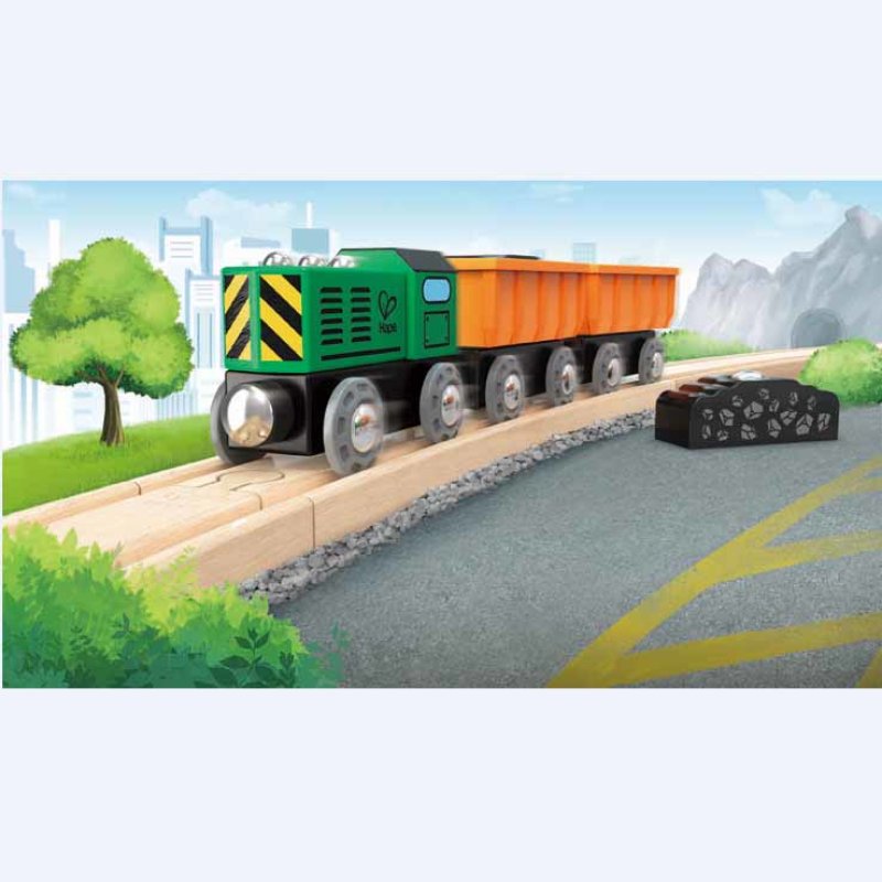 Train de marchandises moderne