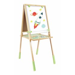 Hape Step Up Bamboo Easel Green, Wood