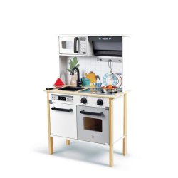Cuisine interactive en bois