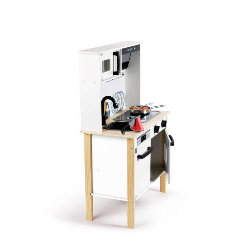 Cuisine interactive en bois