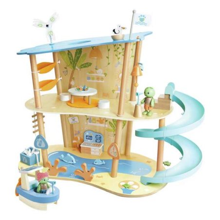 Maison de plage sauvetage des océans