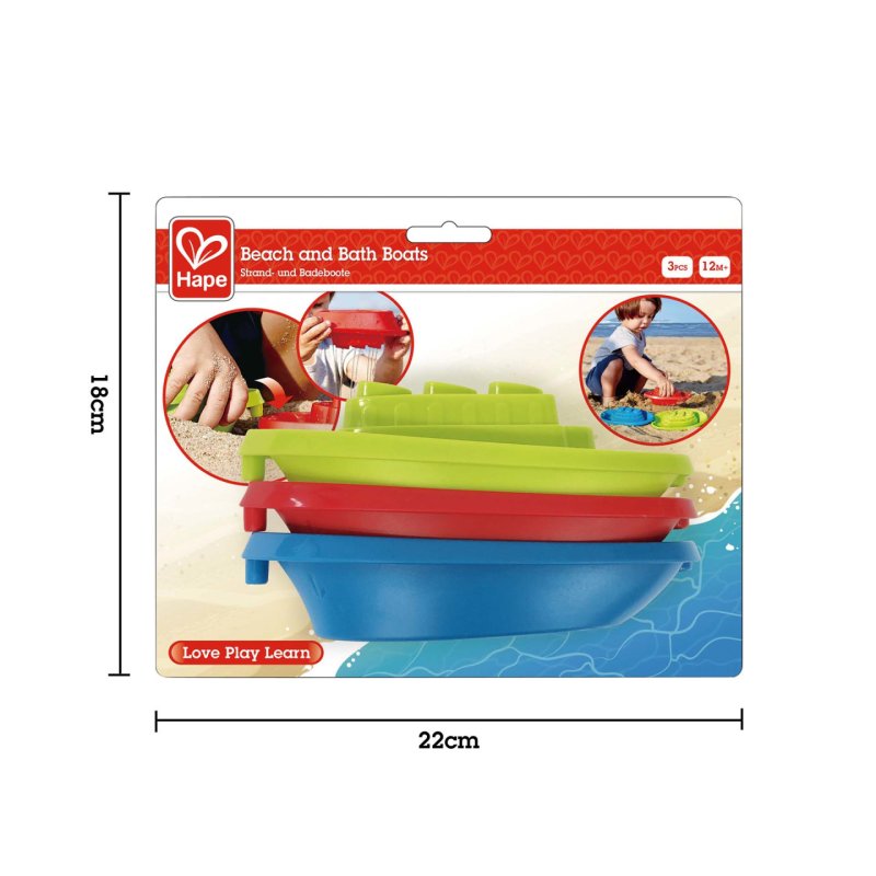Bateaux de plage et bain