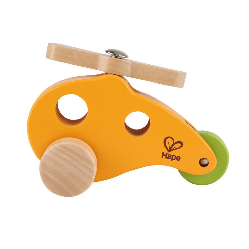 Petit hélicoptère en bois