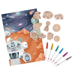 Hape E1078 aimant pour réfrigérateur Bois Multicolore 17 pièce(s)