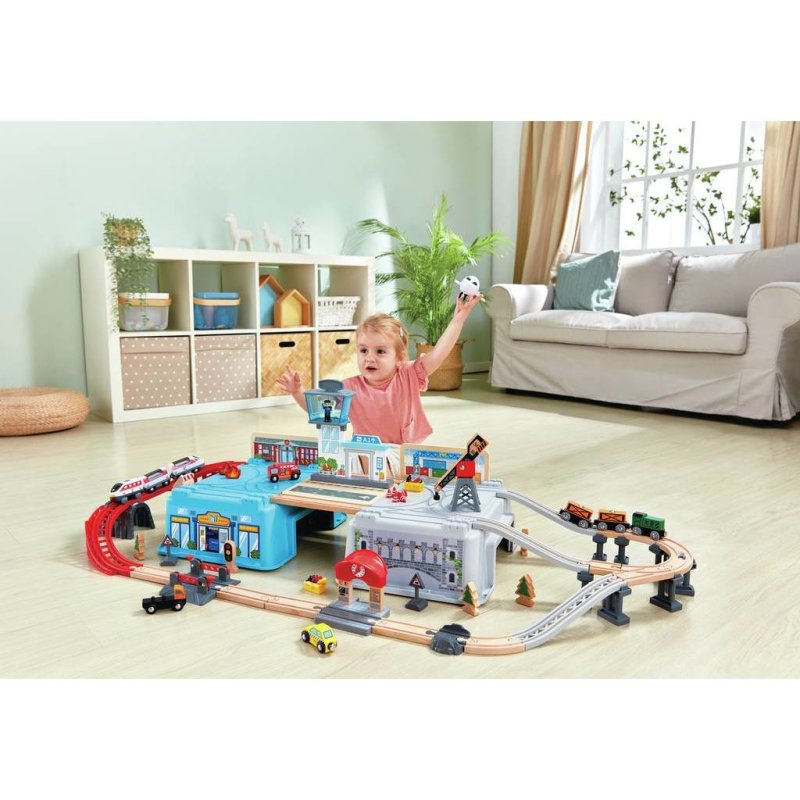 Coffret de train 2 en 1 grande métropole