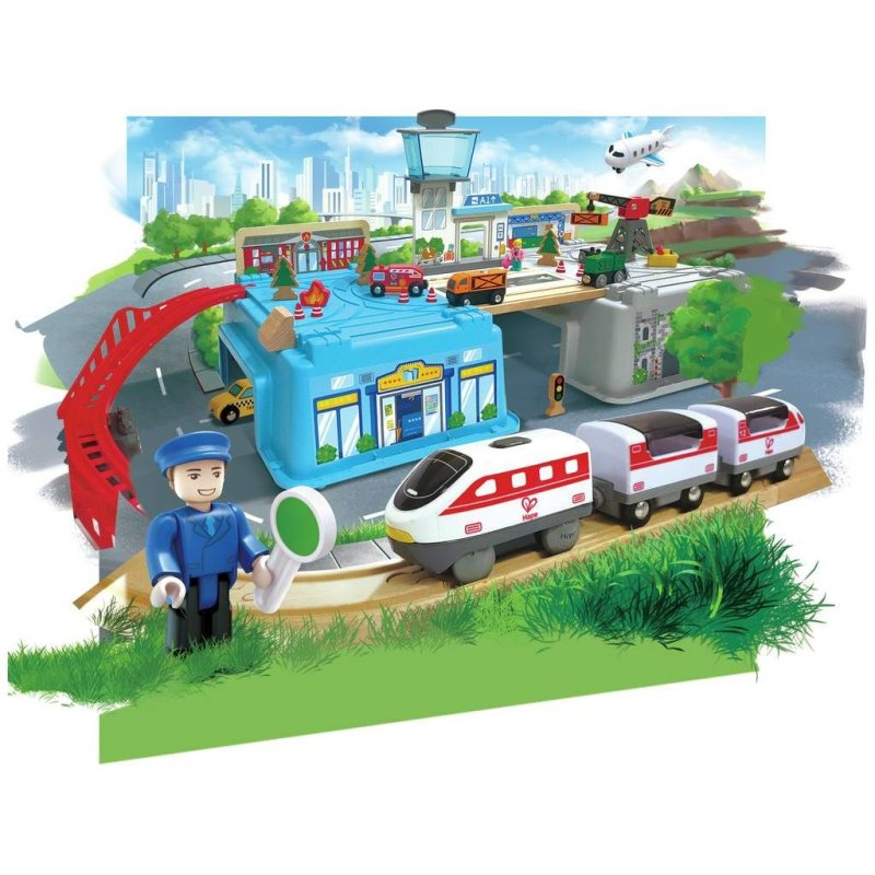 Coffret de train 2 en 1 grande métropole