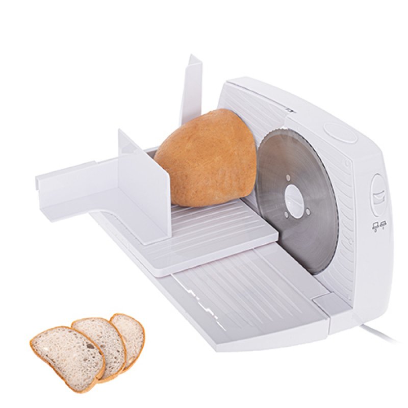 Adler AD 4703 trancheuse Electrique 150 W Blanc Plastique