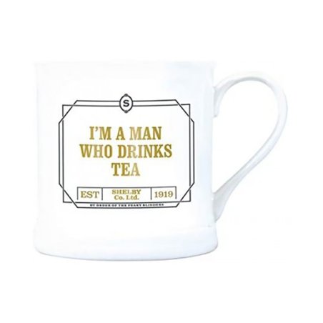 Mug &quoti&aposm a man who drinks tea&quot