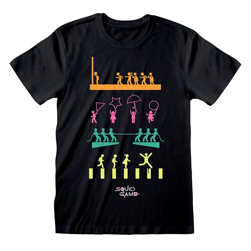T-SHIRT SQUID GAME GAMES L