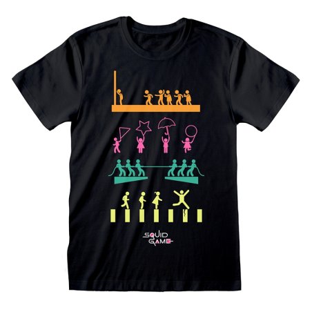 T-SHIRT SQUID GAME GAMES XL