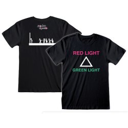 T-SHIRT SQUID GAME RED/GREEN M