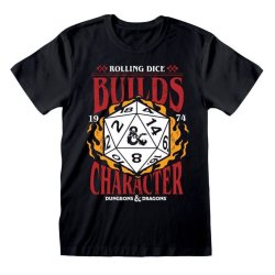 DONJONS ET DRAGONS - Builds Character - T-Shirt Homme (M)