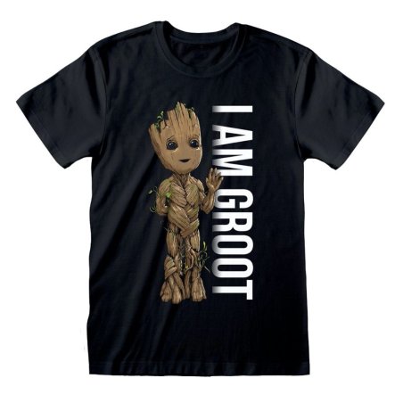 T-SHIRT I AM GROOT PROFIL XL