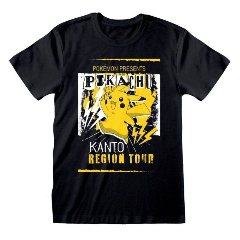 T-SHIRT PIKACHU KANTO TOUR XL