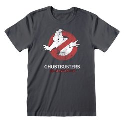 GHOSTBUSTERS - Logo Texte Japonais - T-Shirt Unisex (M)