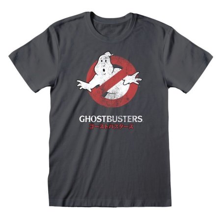 GHOSTBUSTERS - Logo Texte Japonais - T-Shirt Unisex (L)