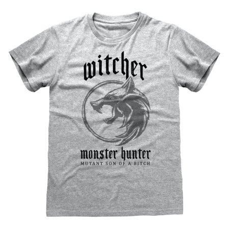 T-SHIRT THE WITCHER HUNTER M