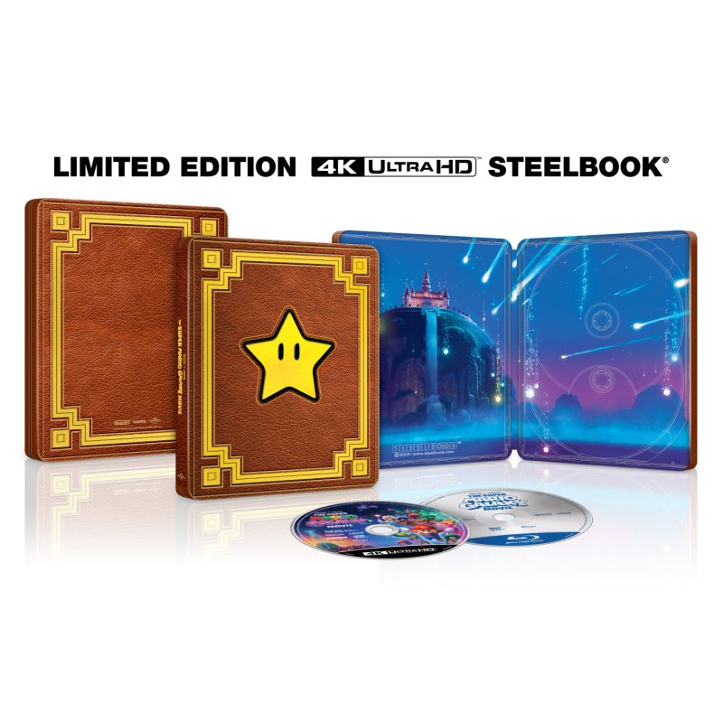 Super Mario Galaxy Movie - Steelbook 2-disc (4K UHD BD)