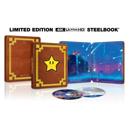 Super Mario Galaxy Movie - Steelbook 2-disc (4K UHD BD)