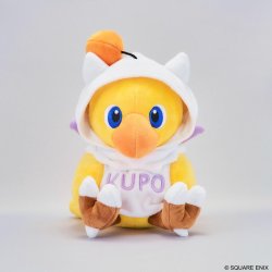 FINAL FANTASY - Chocobo Moogle Hoodie - Peluche Picture Book 15cm
