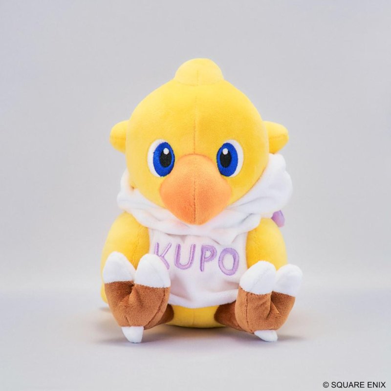 FINAL FANTASY - Chocobo Moogle Hoodie - Peluche Picture Book 15cm