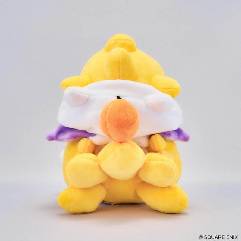 FINAL FANTASY - Chocobo Moogle Hoodie - Peluche Picture Book 15cm
