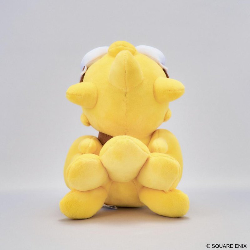 FINAL FANTASY - Chocobo & The flying ship - Peluche Picture Book 16cm