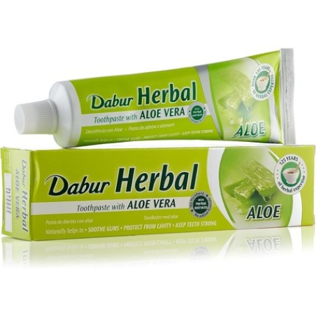 Dabur Ayurvedic Herbal Naturals Aloe Vera Toothpaste-100 Ml