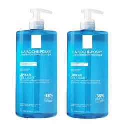La Rocheposay Lipikar Cleansing Gel 2x1000ml
