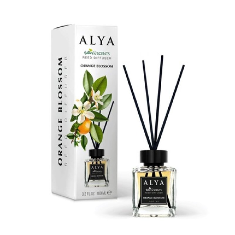 Alya Room Freshener Orange Blossom Reed Diffuser - 100ml