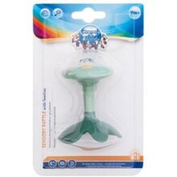 Canpol Babies Sensory Rattle With Teether Green