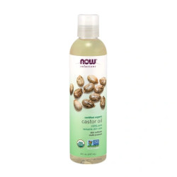 Now Foods Organic Castor Oil 237 Ml