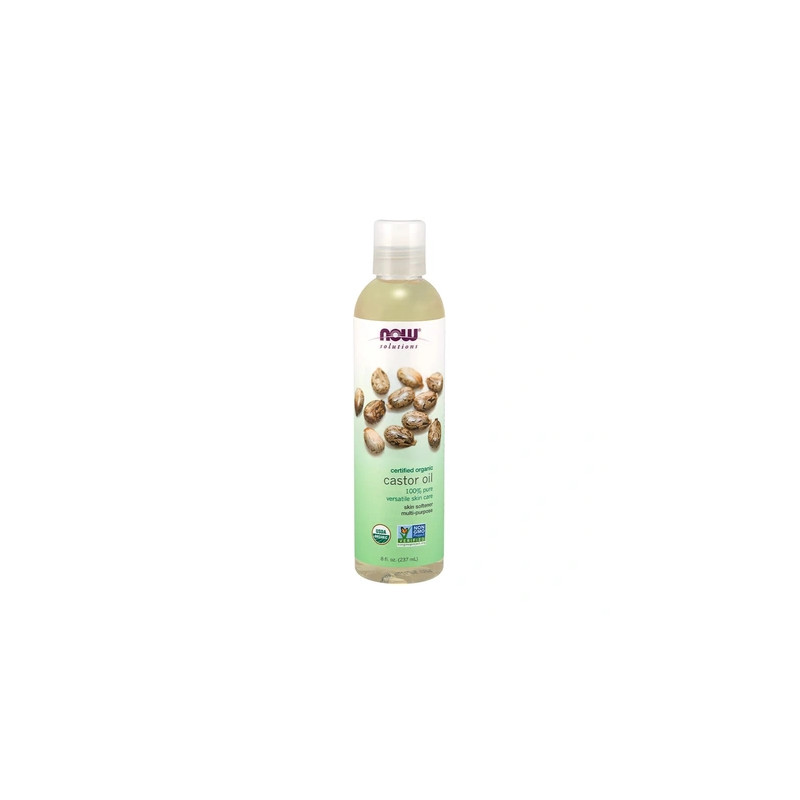 Now Foods Organic Castor Oil 237 Ml