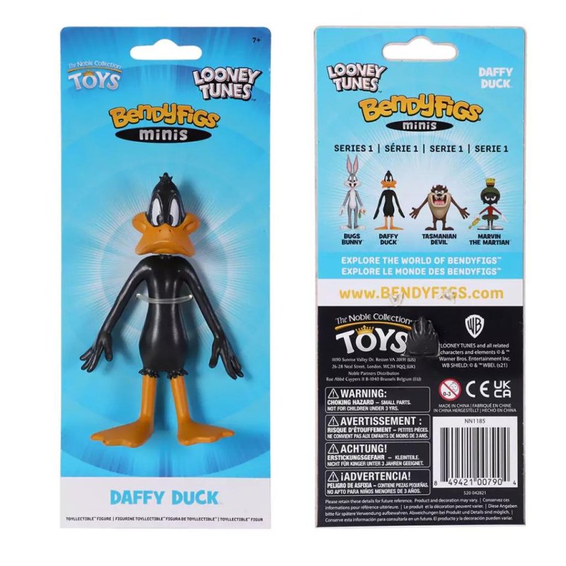 Looney Tunes figurine flexible Bendyfigs Daffy Duck 11 cm