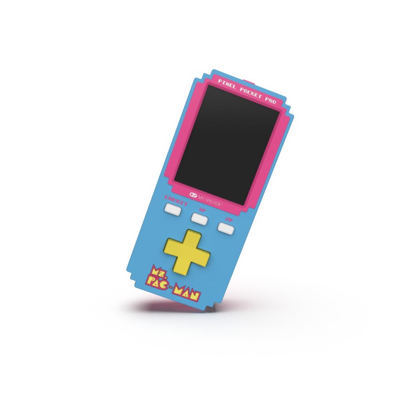 My Arcade Pixel Pocket Pro Ms.Pac-Man portable game console 5.08 cm (2") Blue, Pink