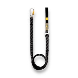 Woolly Wolf - Roam Leash 170-300cm - Black Ripple