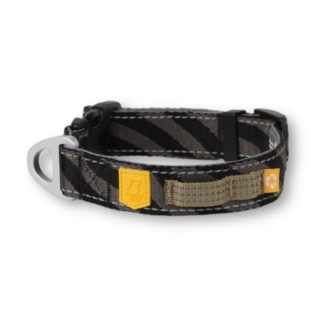 Woolly Wolf - Roam Collar Black Ripple - 25-35cm
